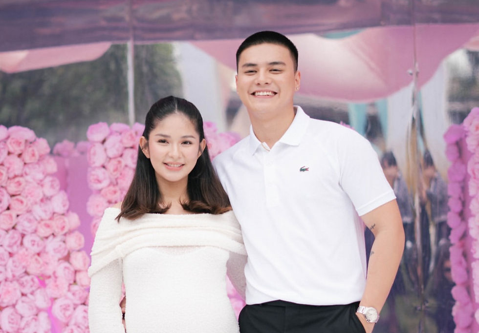 Celebrity couple Loisa Andalio, Ronnie Alonte share exciting baby gender reveal