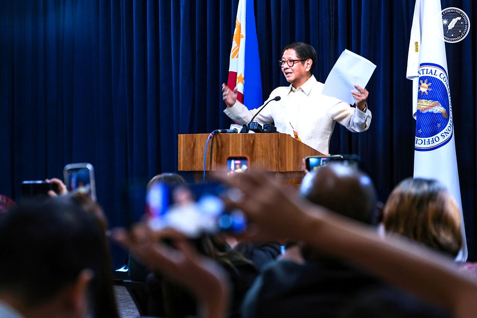 President Marcos performs jumping jacks to counter rumors about his health