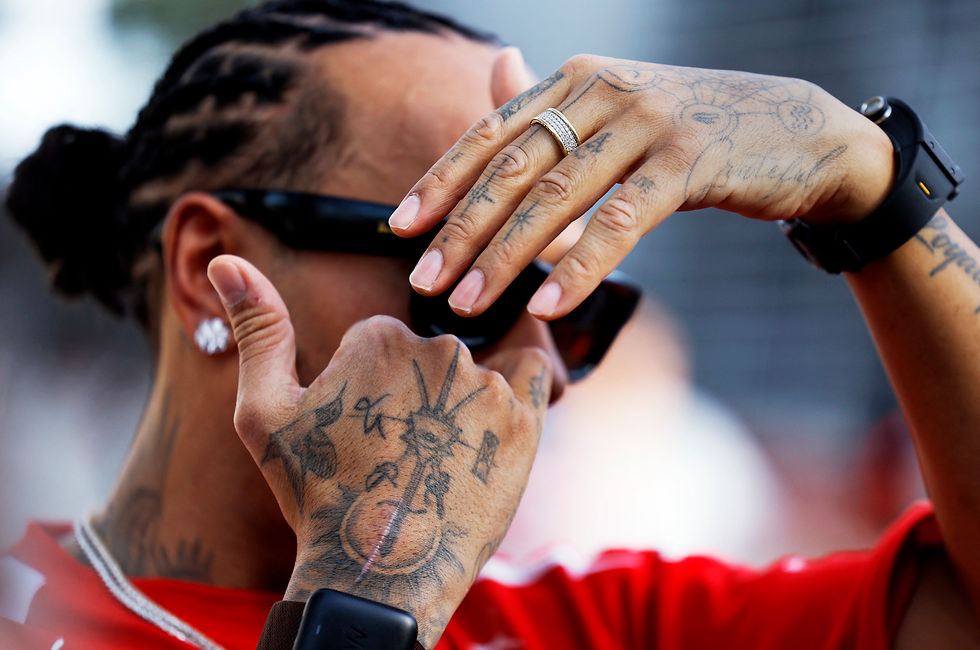 Kim Kardashian and Lewis Hamilton spotted together at Super Bowl LX