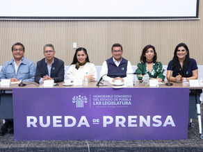 Rendición de cuentas, participación y protección de derechos marcan la agenda del Congreso de Puebla