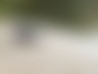 Zen garden with raked sand patterns, a stone, and bamboo in the foreground. Calm water reflects sunlight in the background. Symbolizing importance of rest.