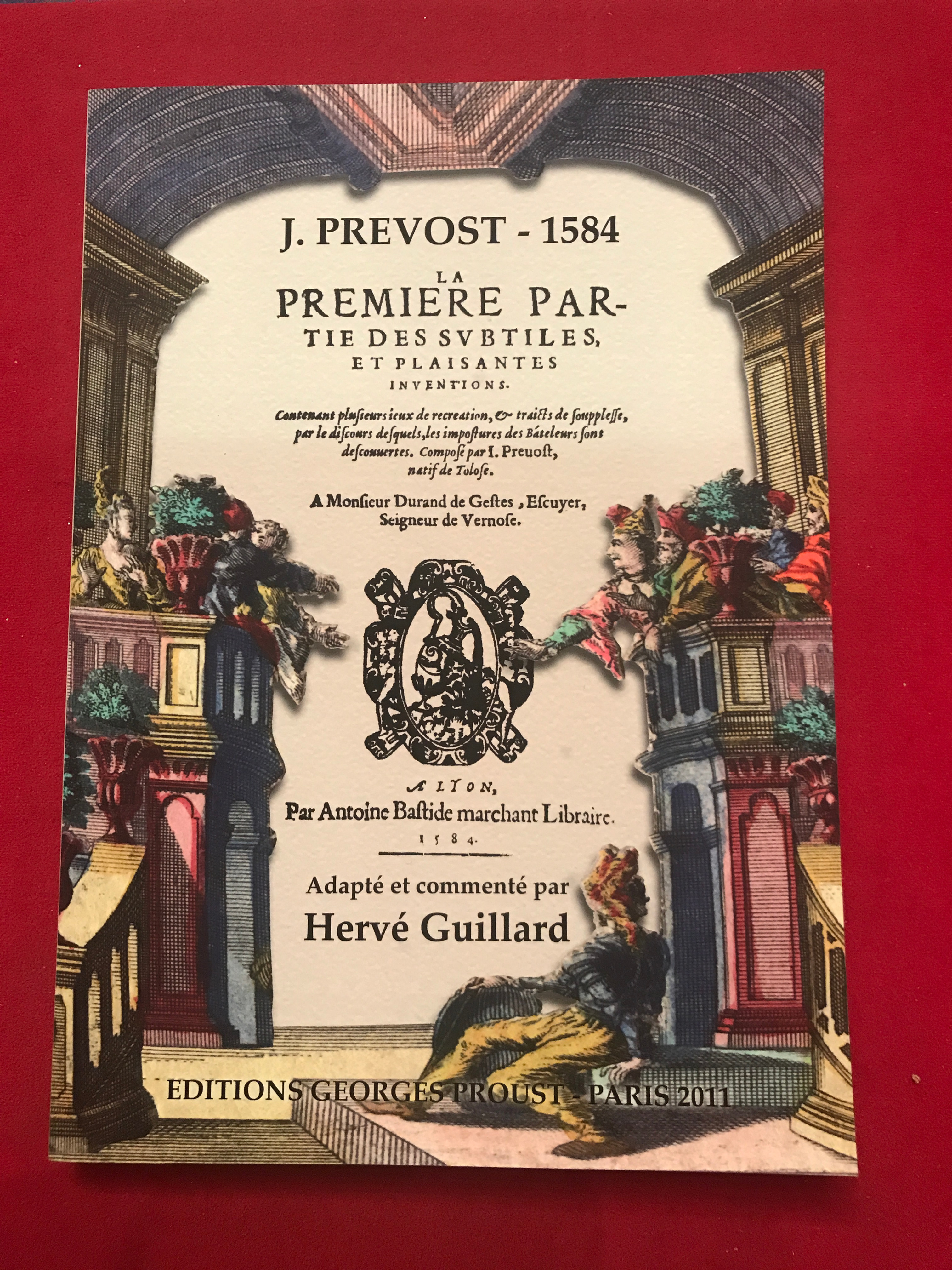 Livre - La première partie des svbtiles et plaisantes inventions - Prevost