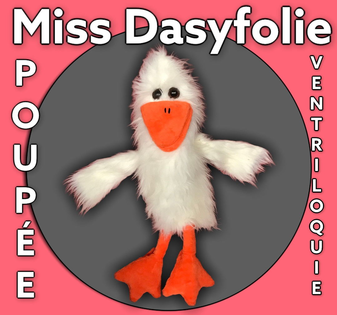 Miss Dasyfolie - Poupée pour ventriloques