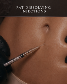 Fat dissolving injection treatment targeting stubborn fat pockets to improve contour and definition without surgery.