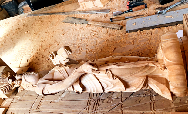 十一面観音菩薩のレプリカ