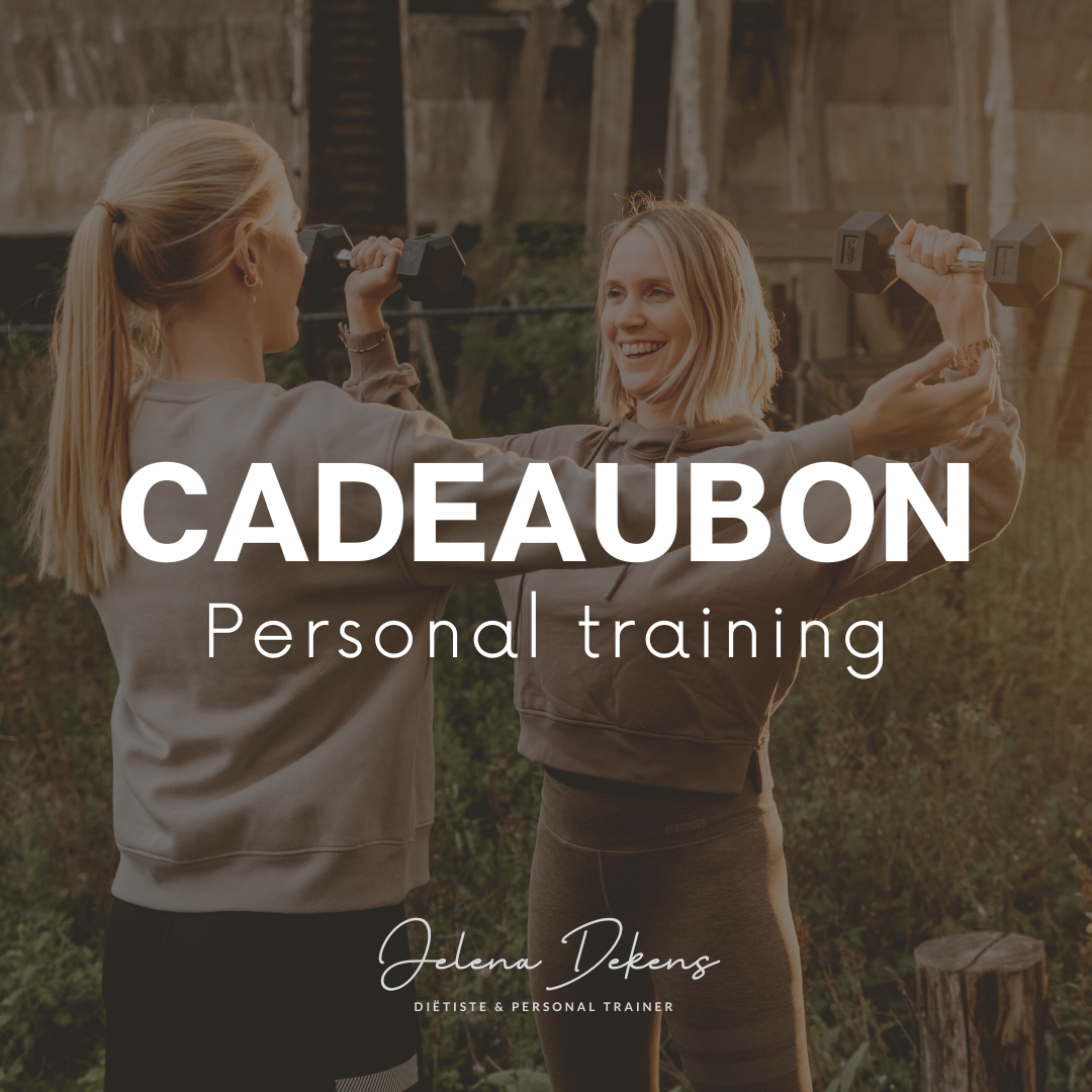 Cadeaubon personal training t.w.v. 25 euro