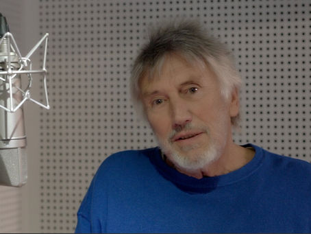 Filmen in der Synchronsprecher Box mit Christian Brückner