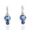 Thumbnail: Double Blue Quartz Earring