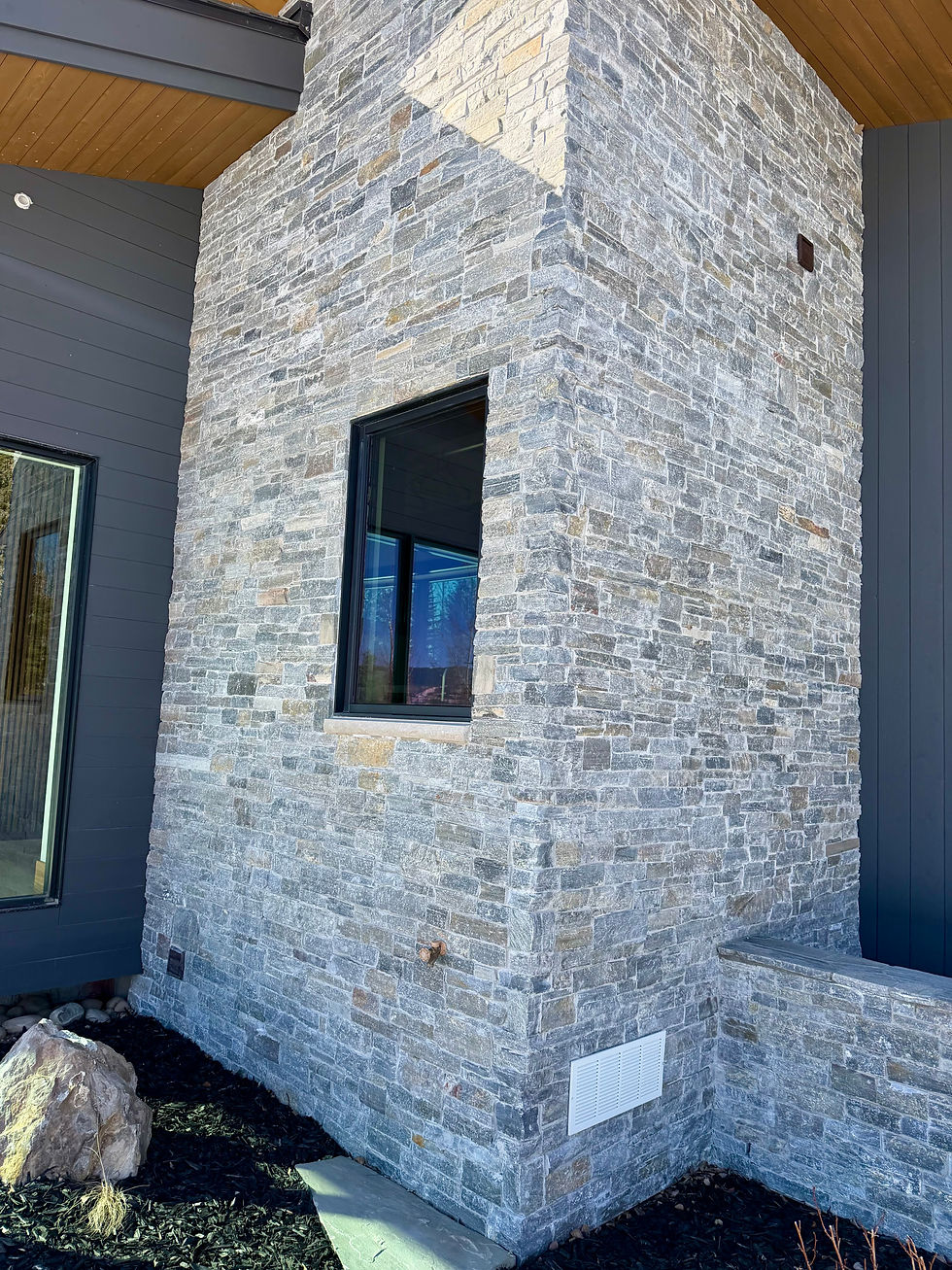 Thumbnail: Idaho Charcoal Thin Veneer Squares & Recs