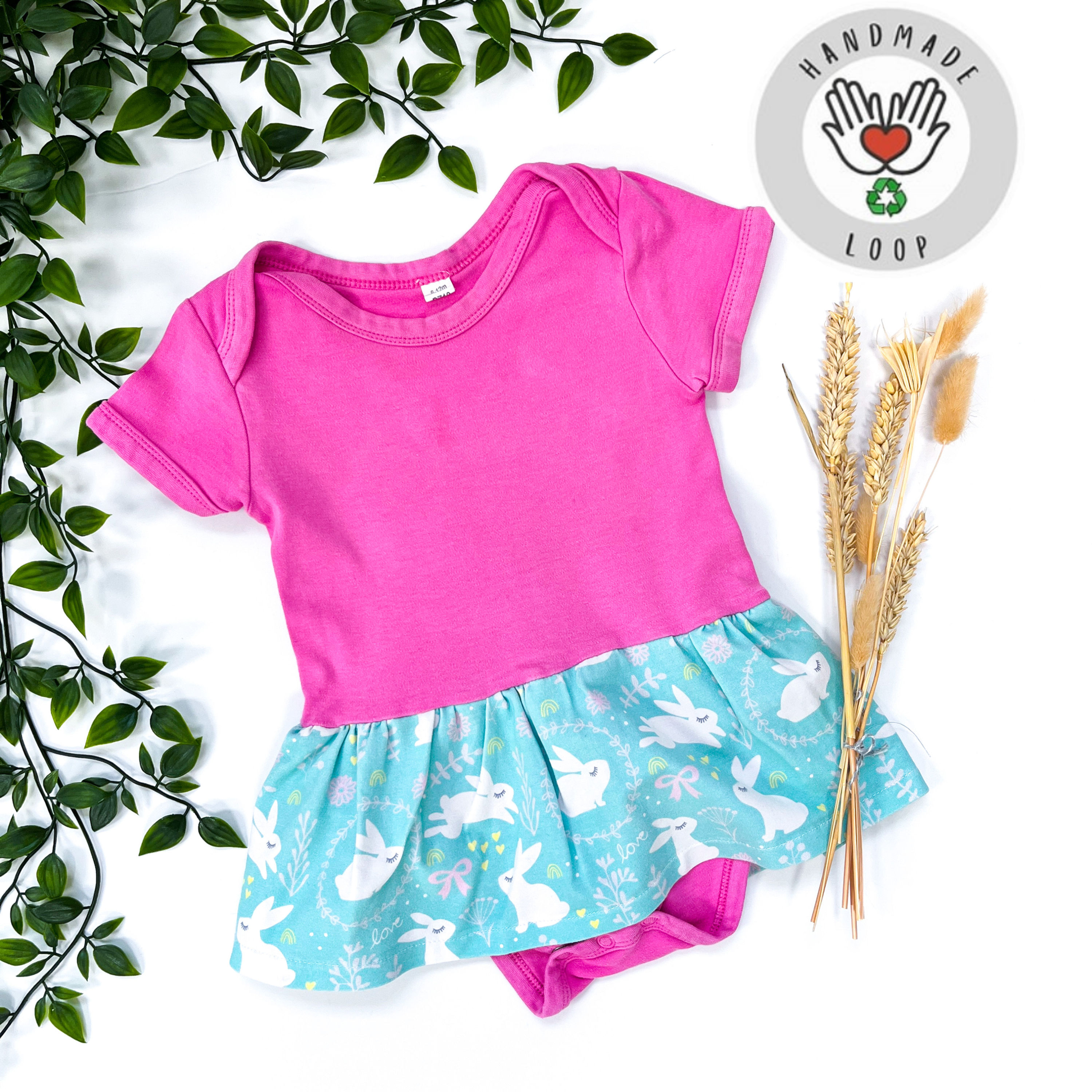 6-12m Bunny Vest Dress
