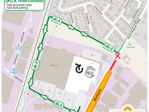 Werken kruispunt Steenweg op Tielen Turnhout