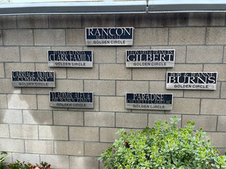 TEMECULA THEATER FOUNDATION YOUR NAME ON OUR WALL