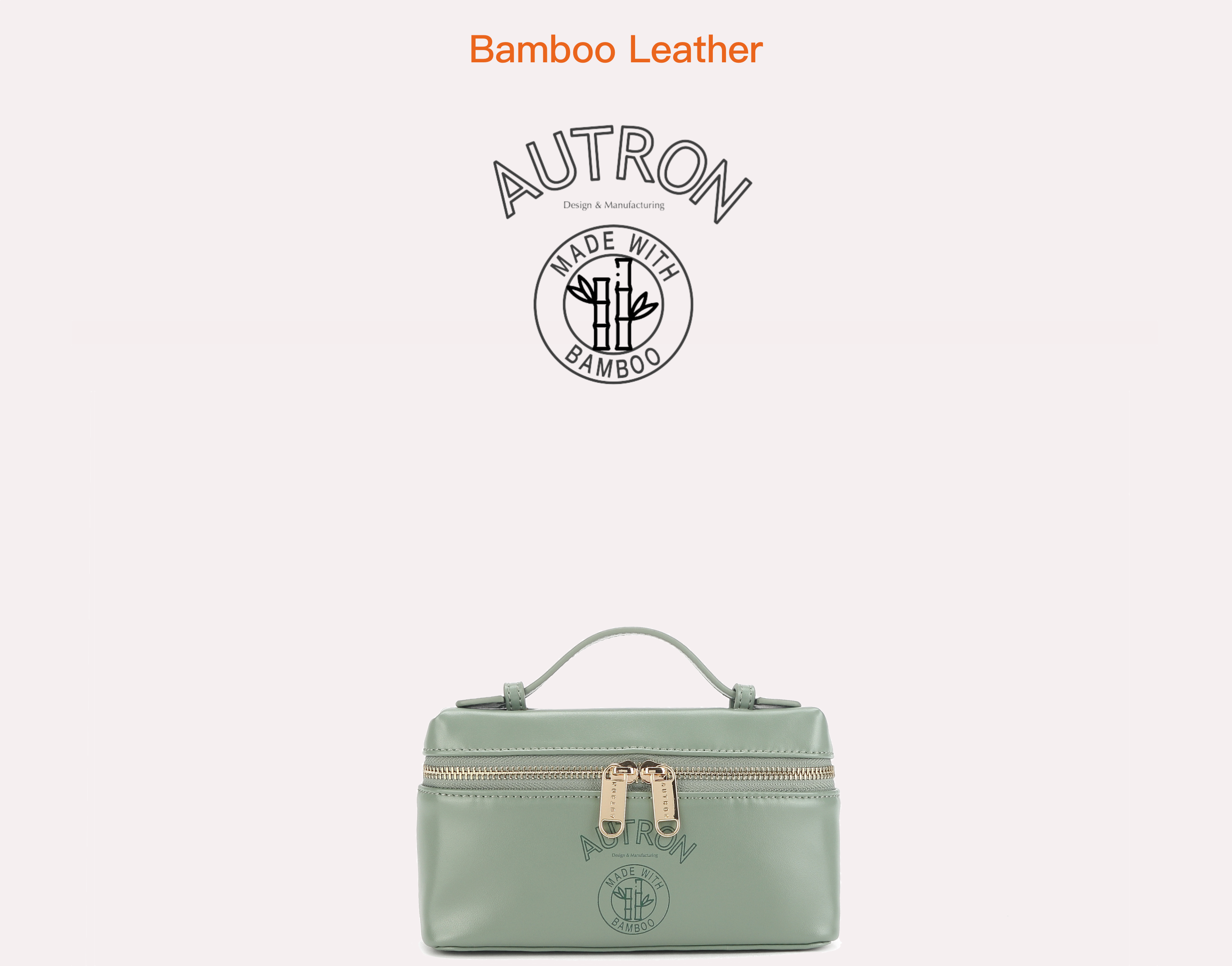 Bamboo leather bags - Recycled Bio-Base Bamboo Polyurethane