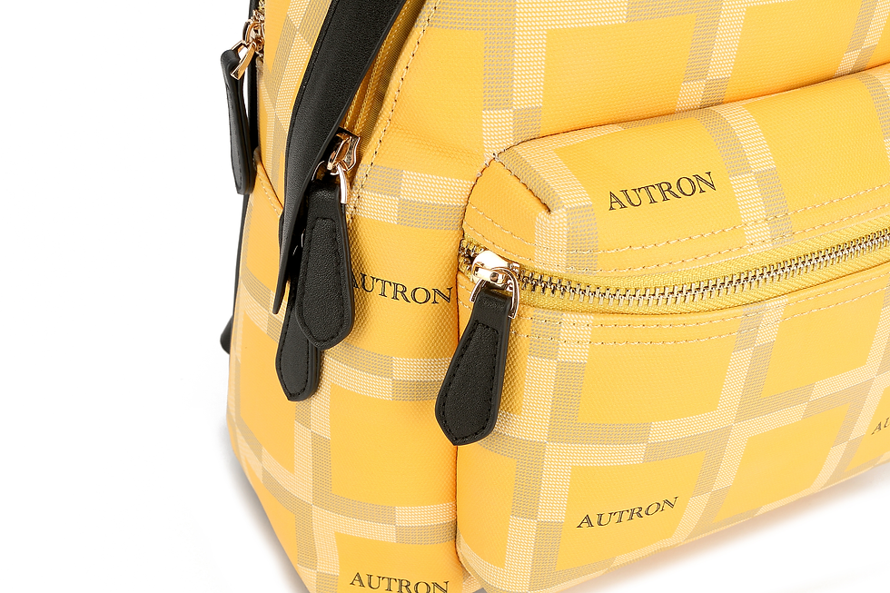 Thumbnail: Autron coated organic cotton canvas backpack