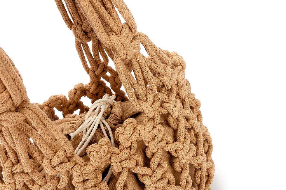 Thumbnail: Rope braided bucket bags