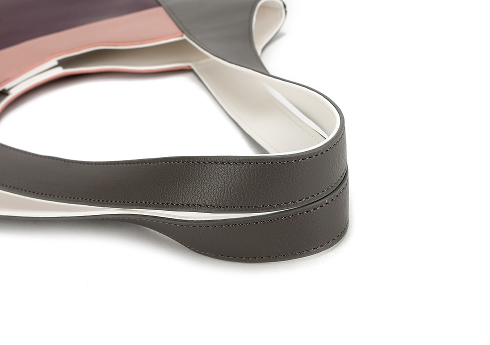 Thumbnail: Contrast color tote.