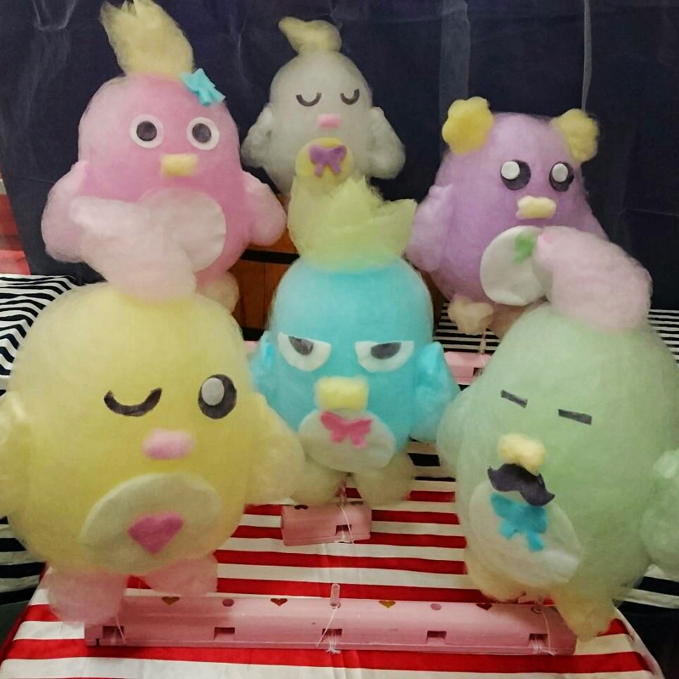 綿菓子作品
