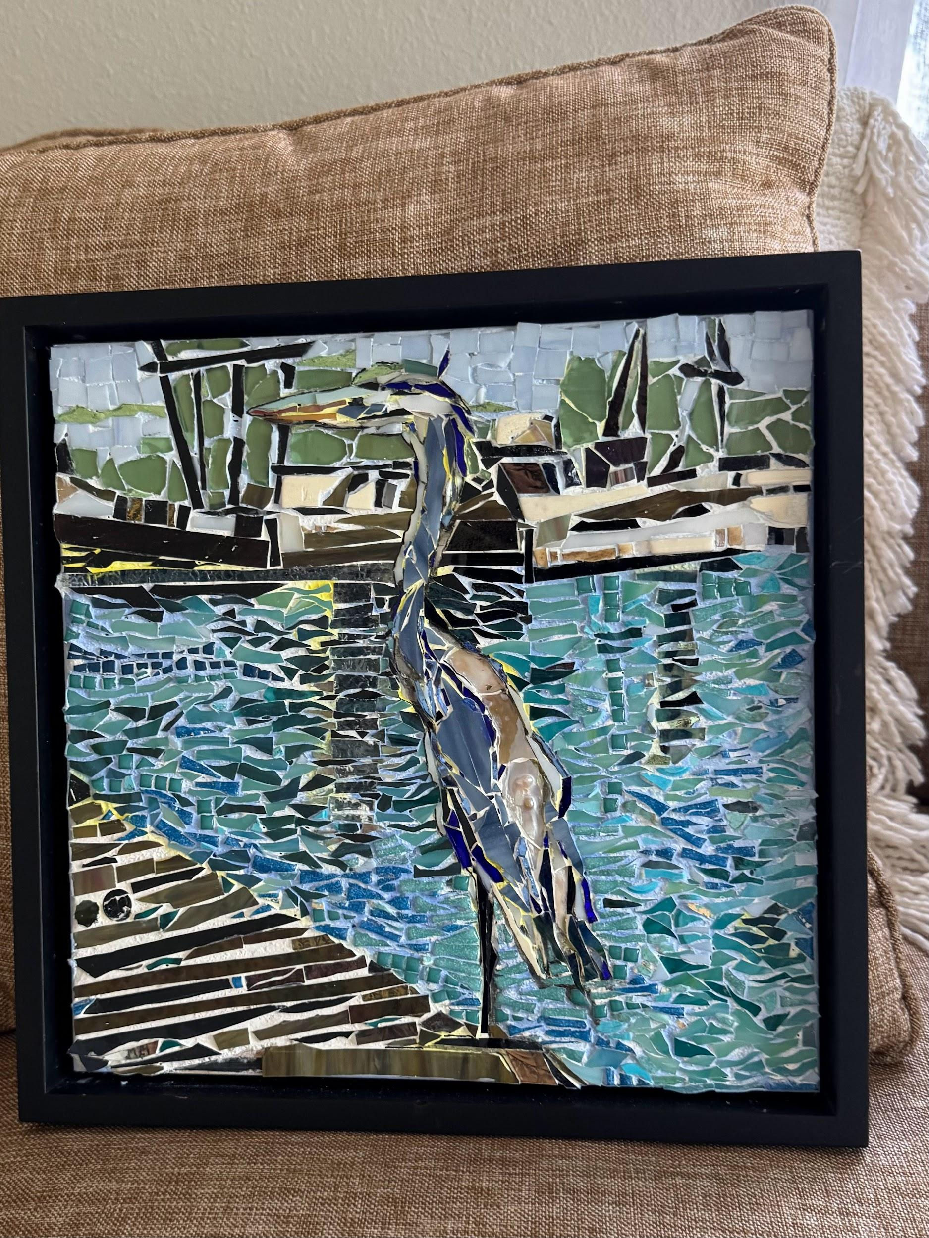 Birds II black frame