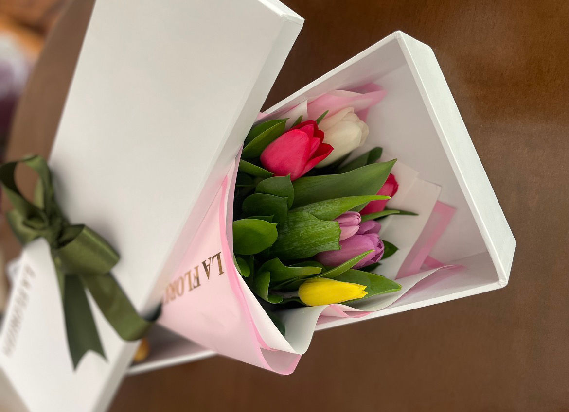 Caja Florizia Premium 10 Tulipanes 🌷