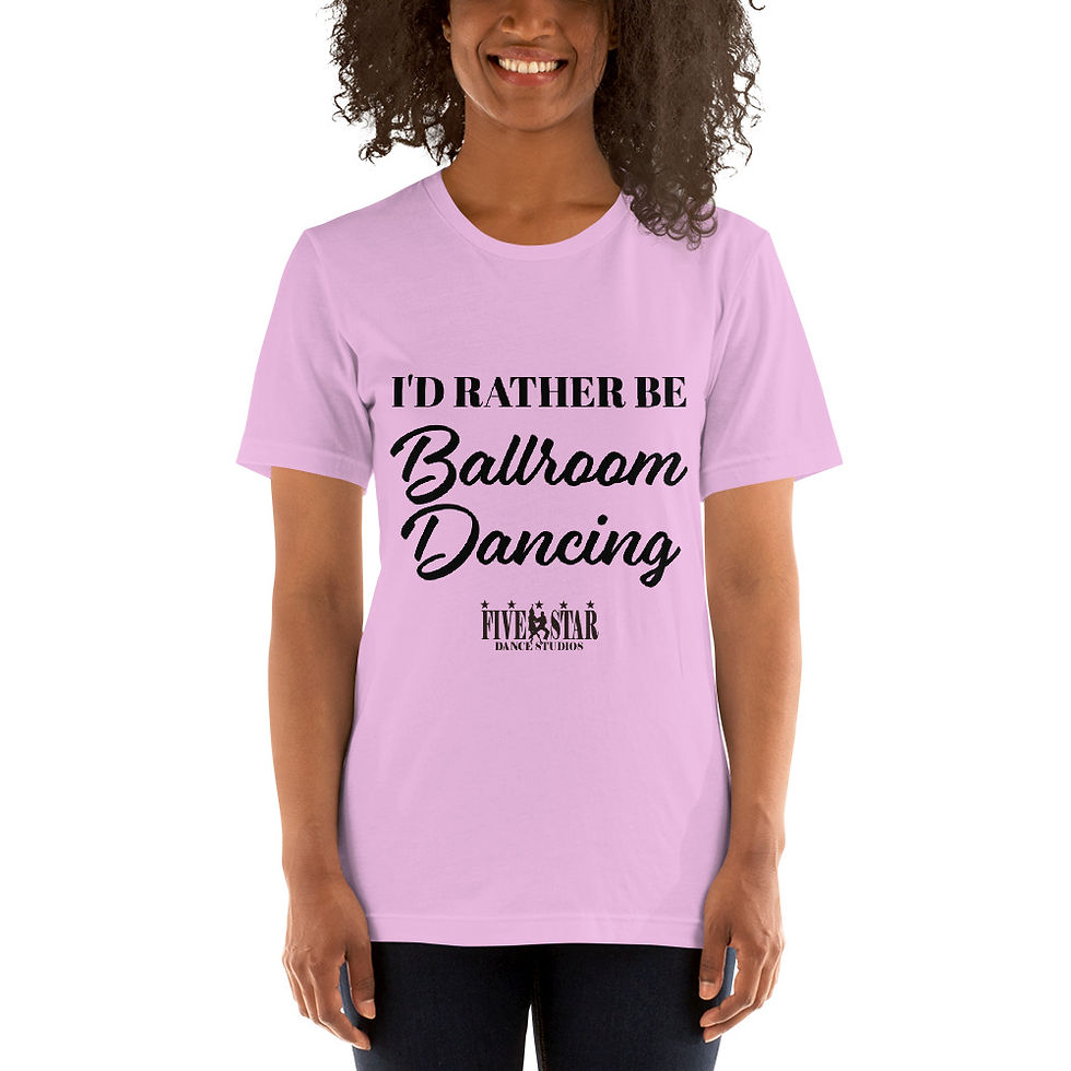 Thumbnail: "I'd Rather Be Ballroom Dancing" Unisex T-Shirt