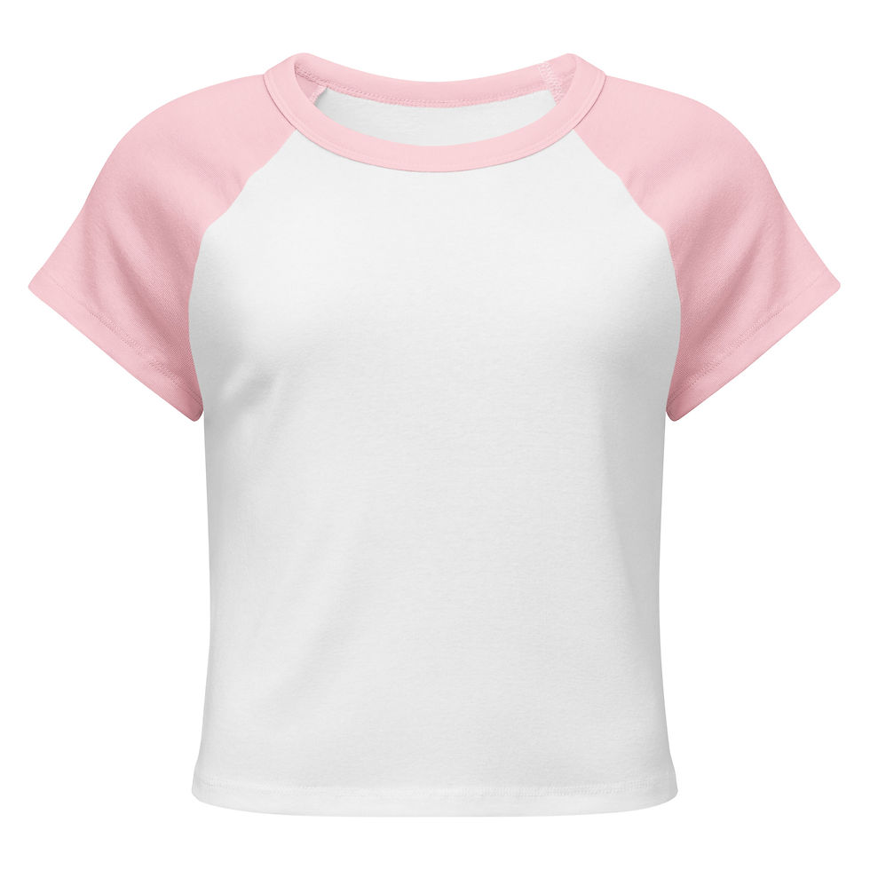 Thumbnail: Women’s micro rib raglan baby tee