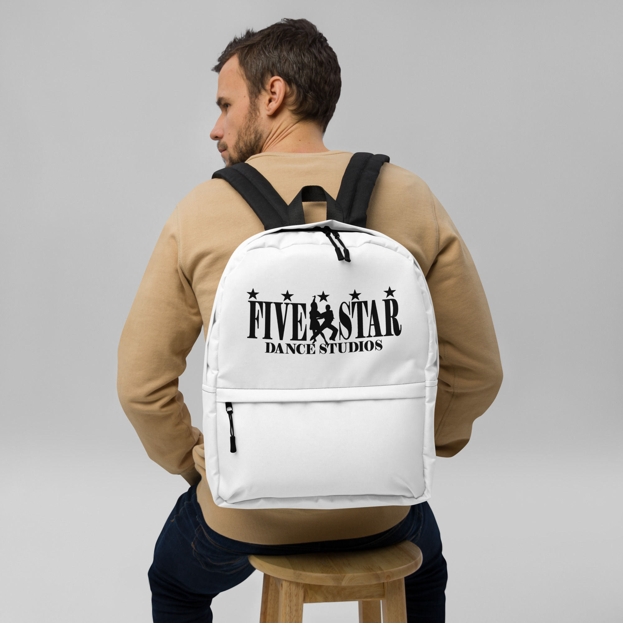 Five Star Backpack in White