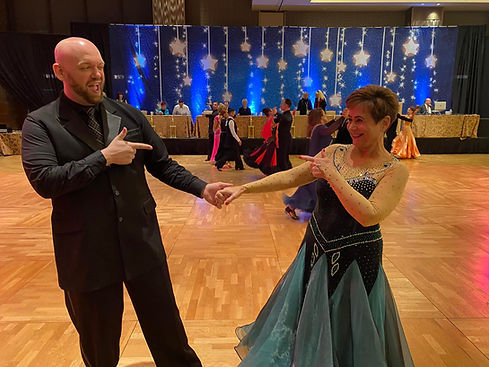 Five Star Dance Studio's Student Ballroom Dancing at an event
