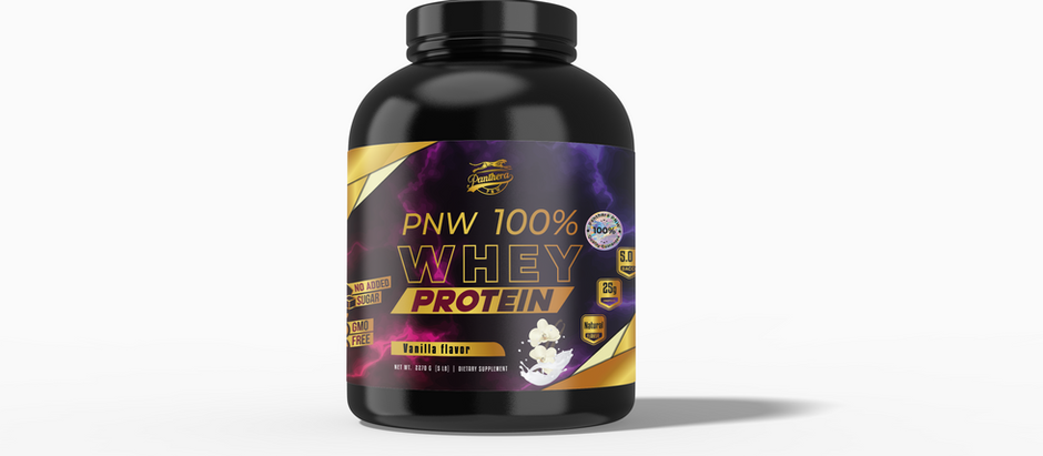 PNW 100%WHEY PROTEIN + 5gm BCAAs