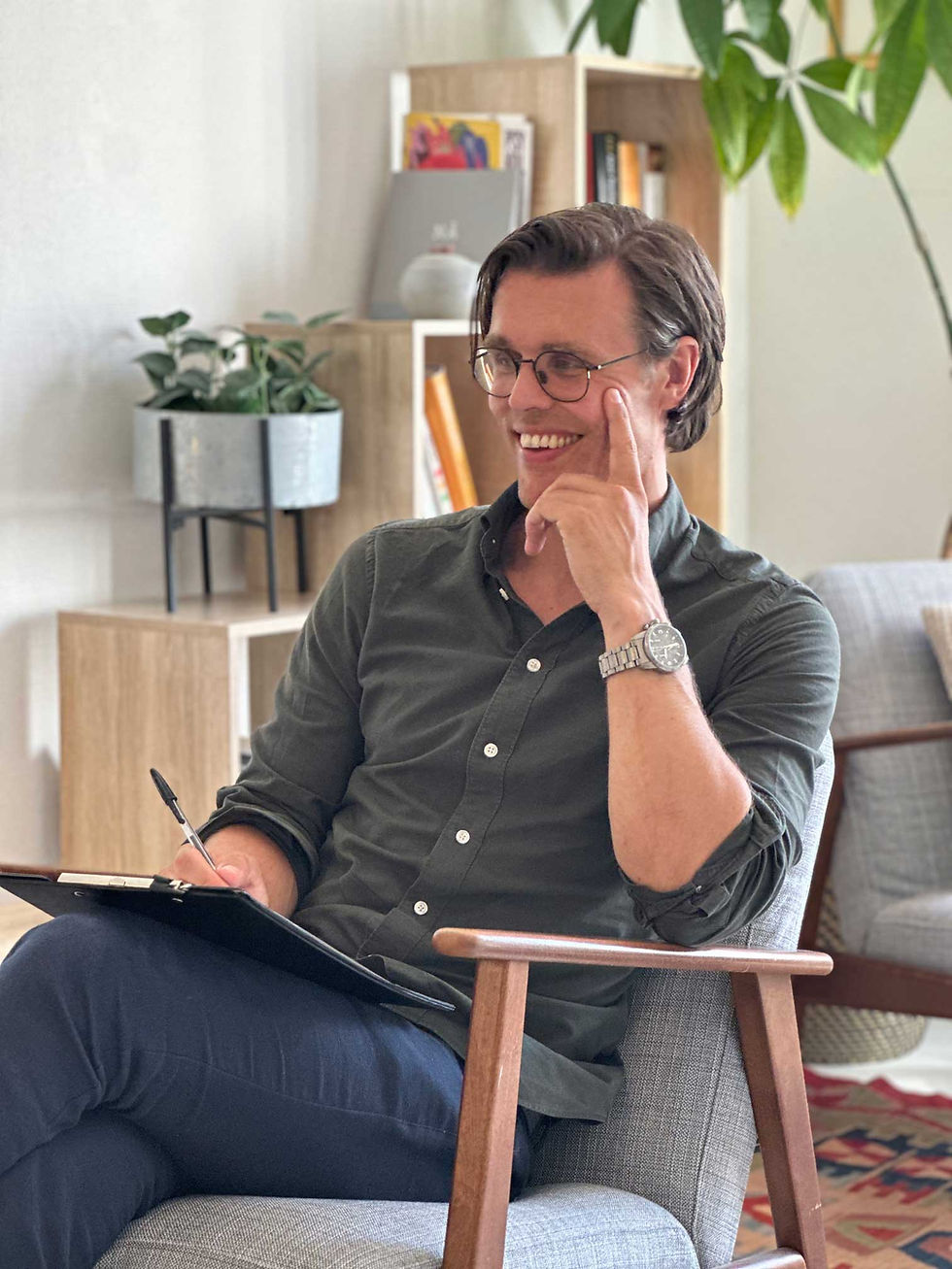 Portrettbilde av psykologspesialist Haakon Rydning.