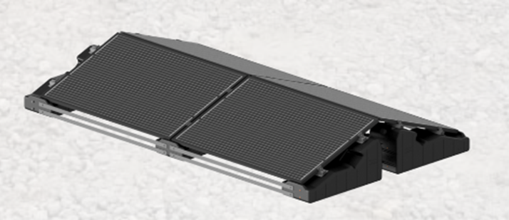 ECO Gram-Box med solcelle panel