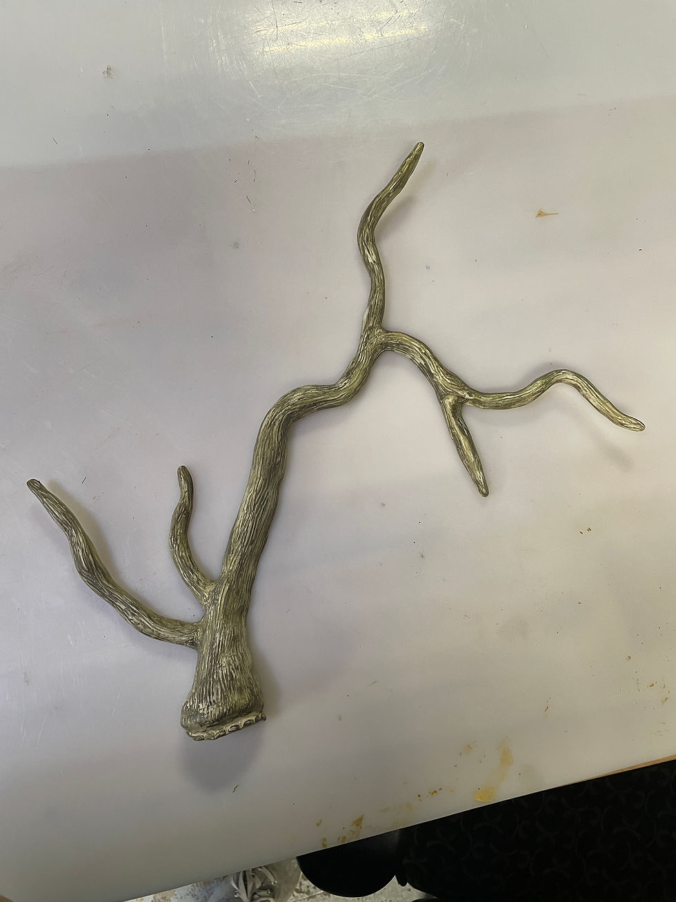 Old/Distressed Stag Antler Process Image