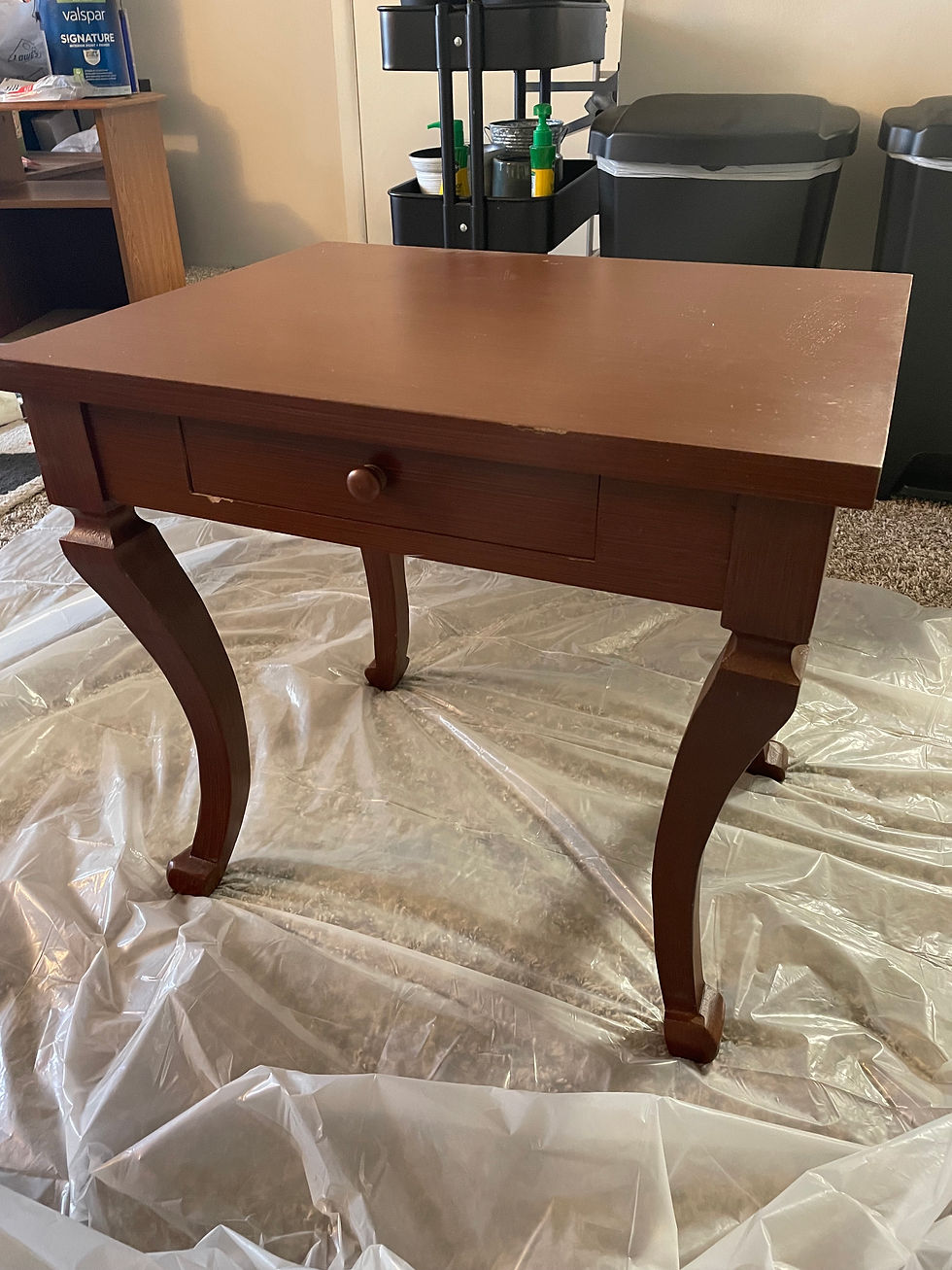 Green Side Table