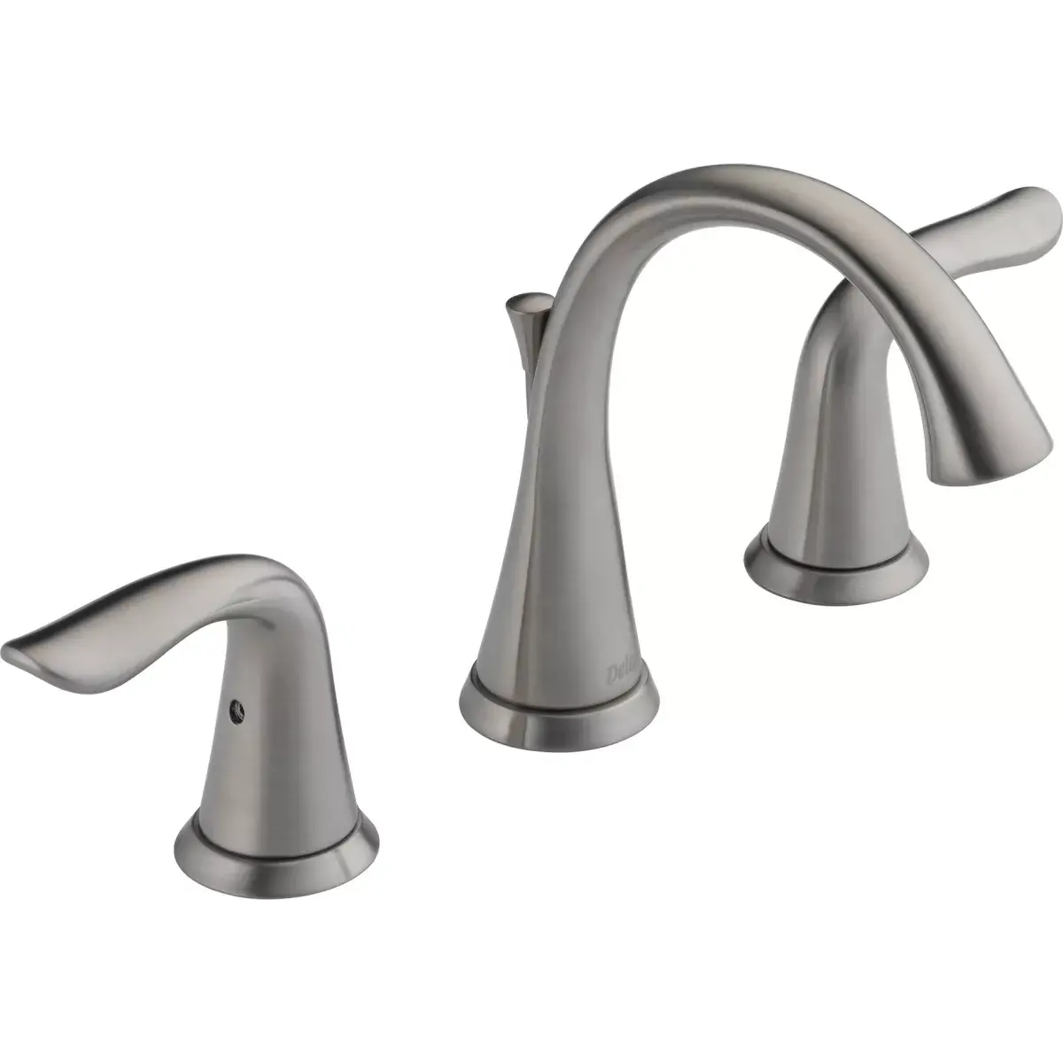 Delta Lahara Widespread Bathroom Faucet with Pop-Up Drain Assembly - Includes Li