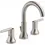 Thumbnail: Delta Trinsic Widespread Bathroom Faucet with Metal Drain Assembly - Includes Li