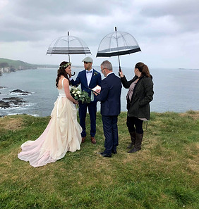 Dunluce Wedding Rain