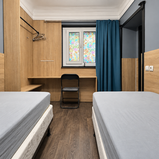 Room in the Tapok hostel in Chisinau