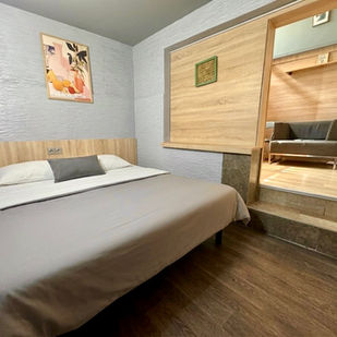 Room in the Tapok hostel in Chisinau
