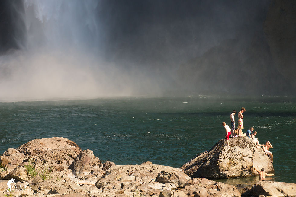 Bottom of the Falls