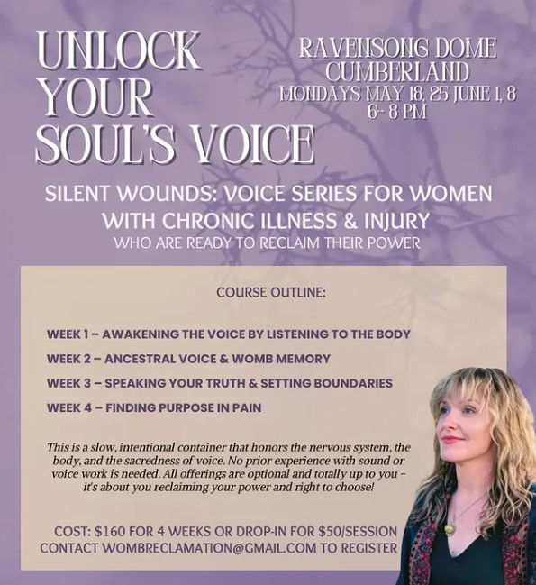 Silent Woulds: Finding Your Voice with Chronic Illness & Injury
