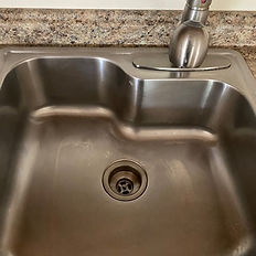 after sink clean