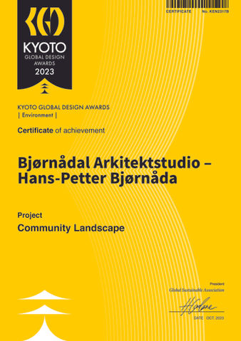 Award - 2023 KYOTO GLOBAL DESIGN AWARDS