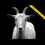Thumbnail: Teal & Black Horned Goat