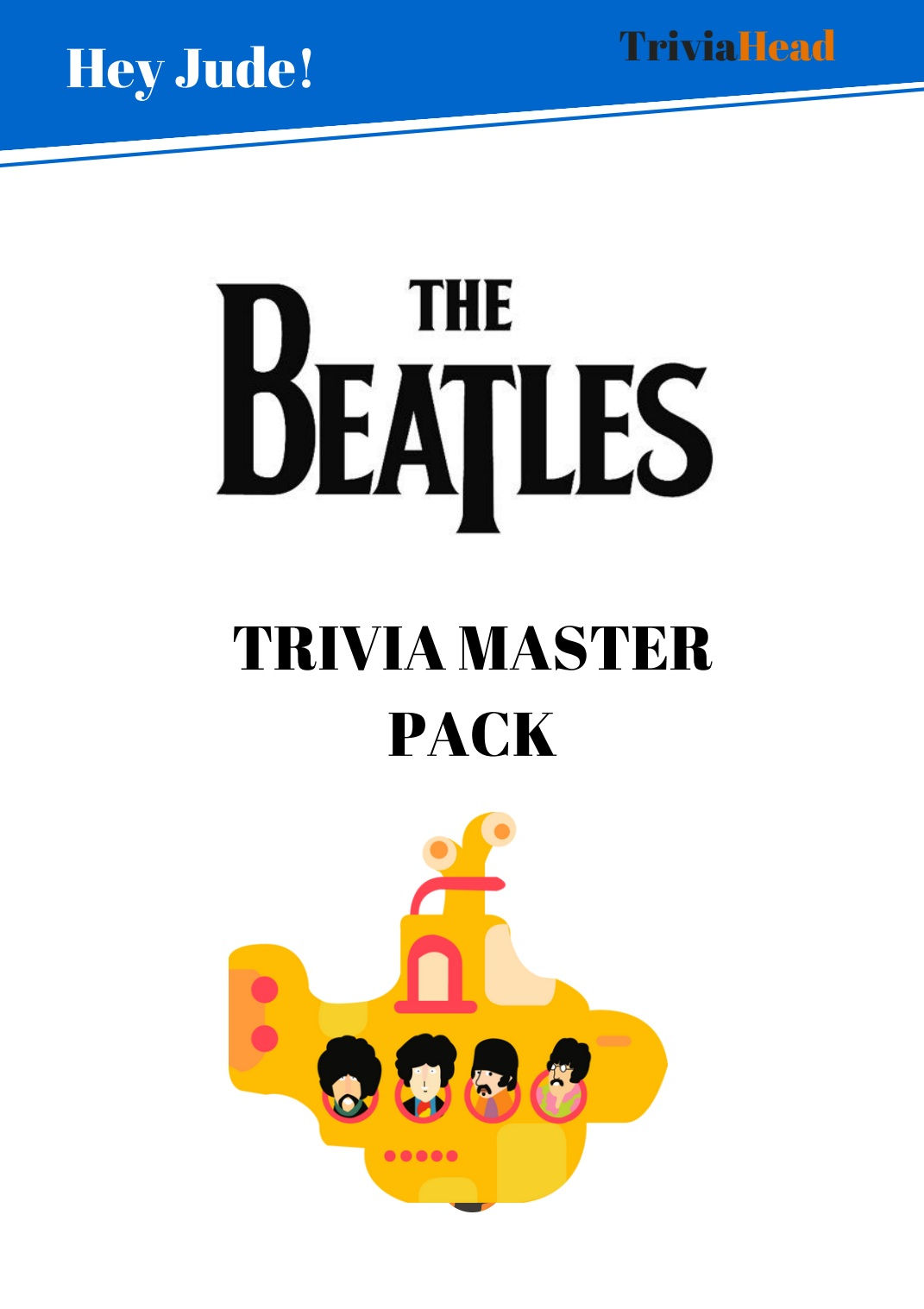 Beatles trivia package host guide cover