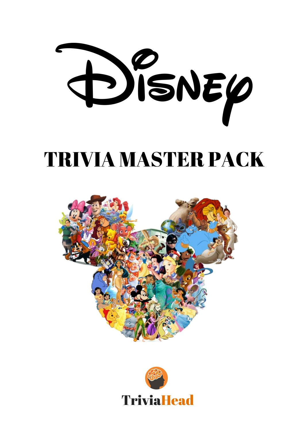 Disney trivia package host guide cover