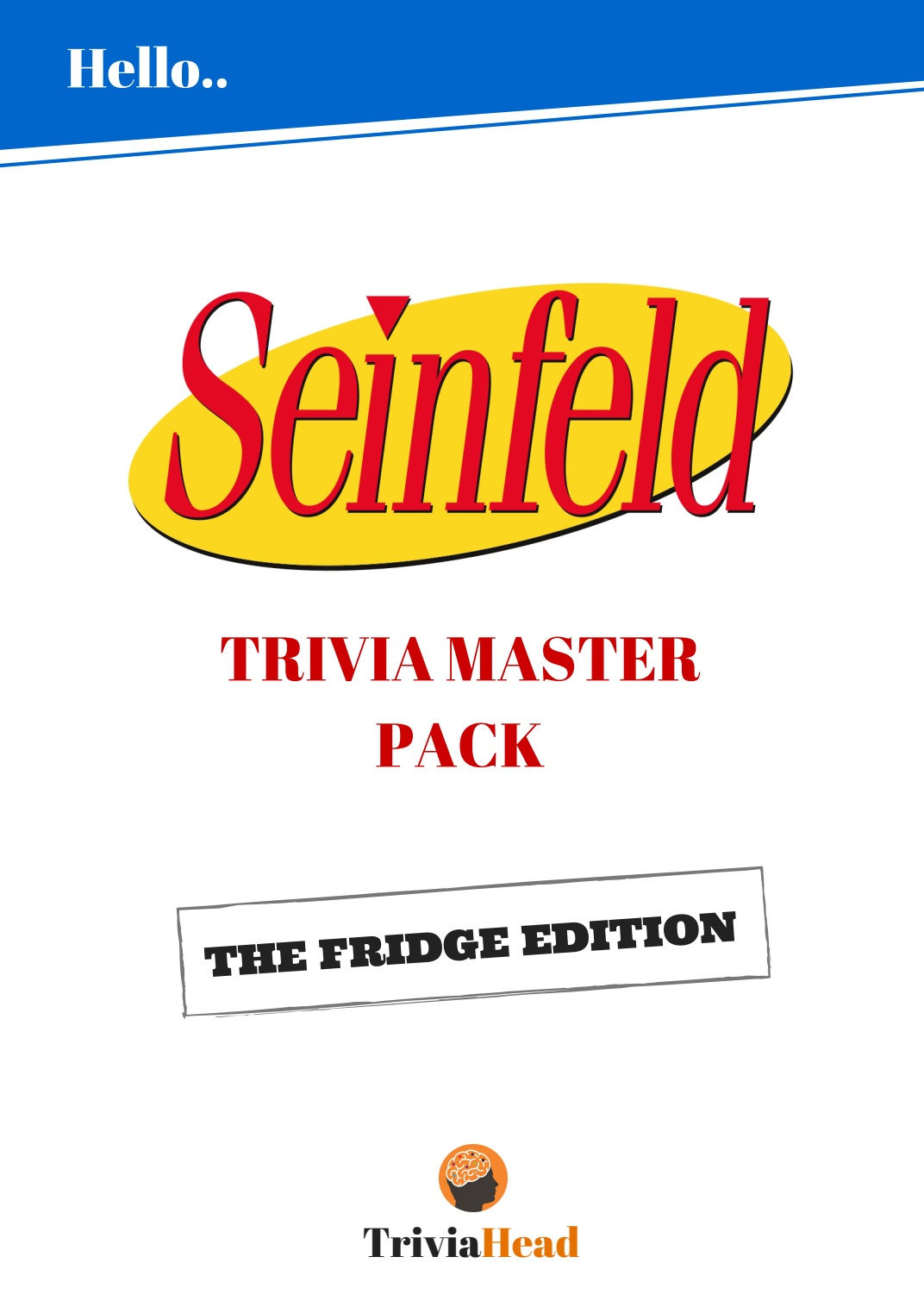 Seinfeld trivia package host guide cover