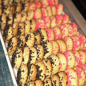 Rainbow Sprinkle Butter Cookies