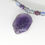 Thumbnail: 18 Inch Adjustable Purple Gem Necklace
