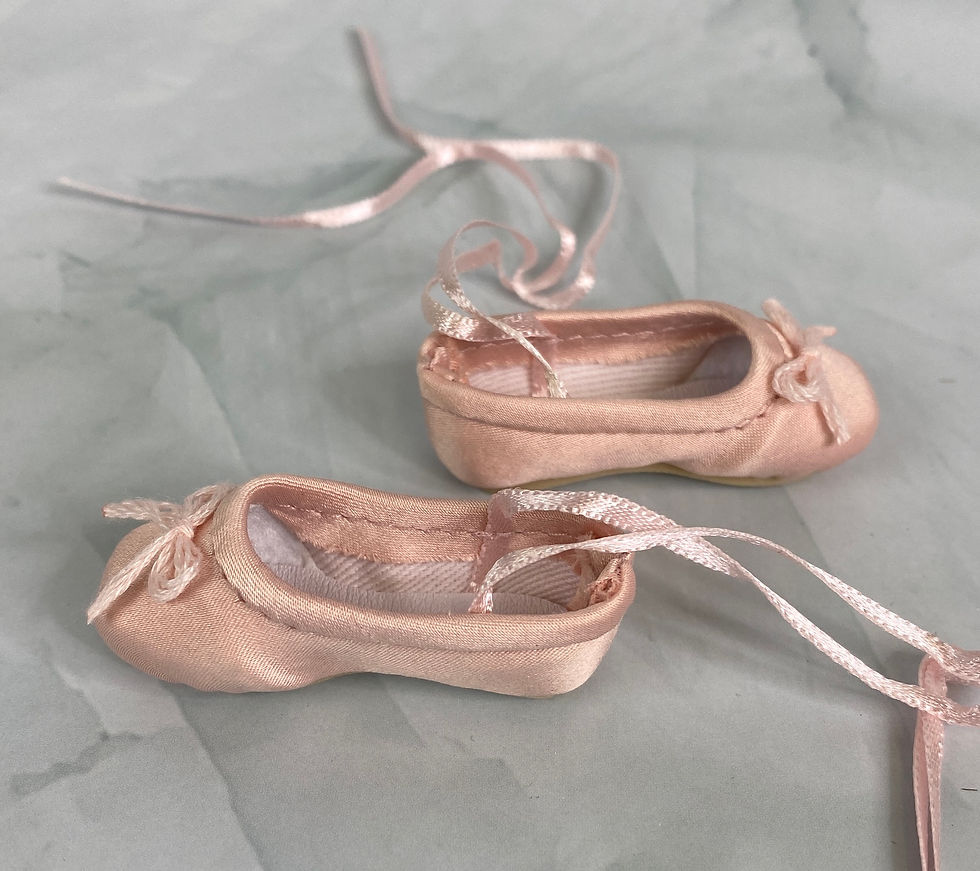 Thumbnail: NEW!  Li'l Dreamer Ballet Pointe Shoes - Pink