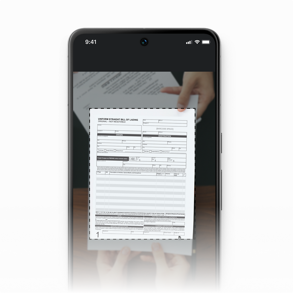 Mobile app scanner