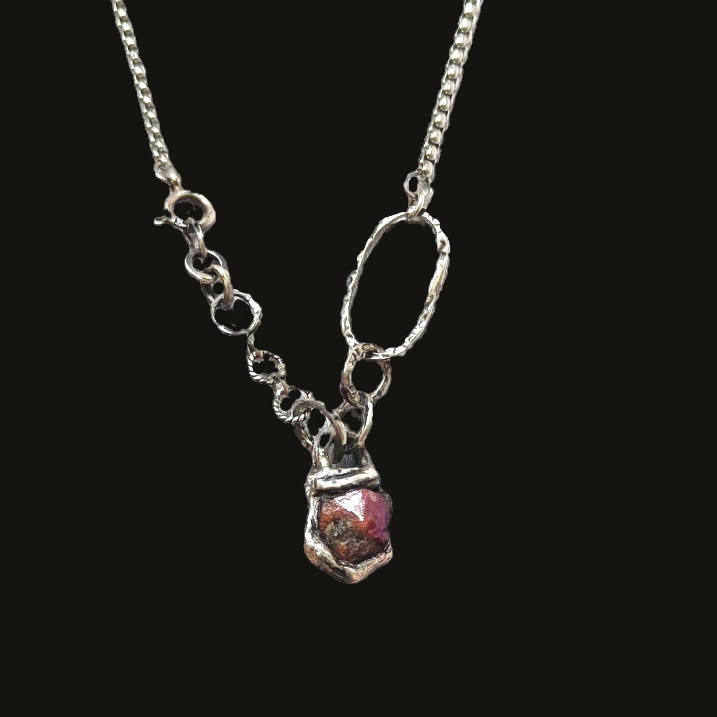 Nordic Ruby Necklace
